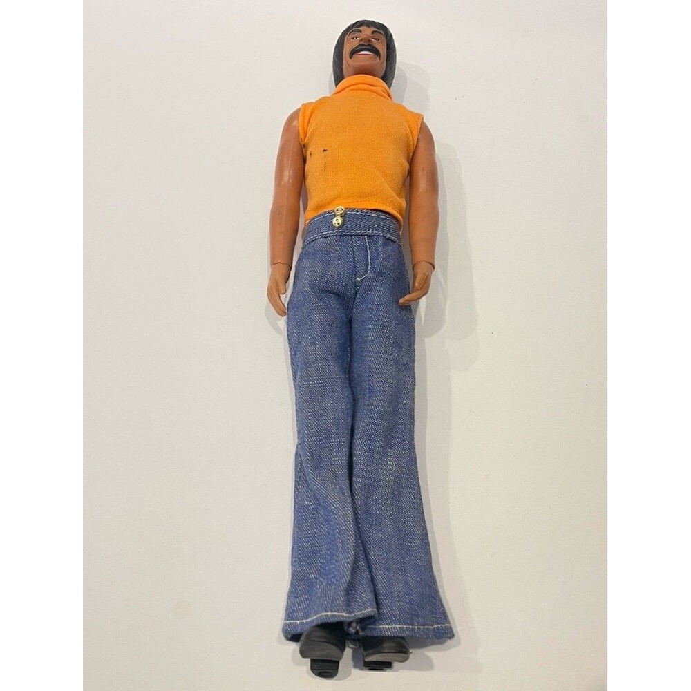 Vintage 1976 Sonny Bono Mego 12” Poseable Figure doll Sonny Cher doll collection